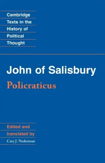 Cover of John of Salisbury