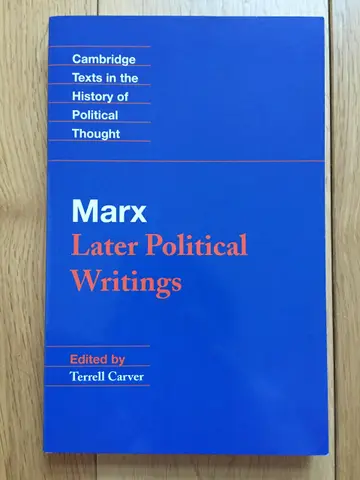 Cover of Marx