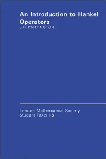 Cover of An Introduction to Hankel Operators