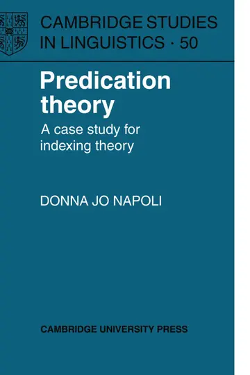 Cover of Predication Theory