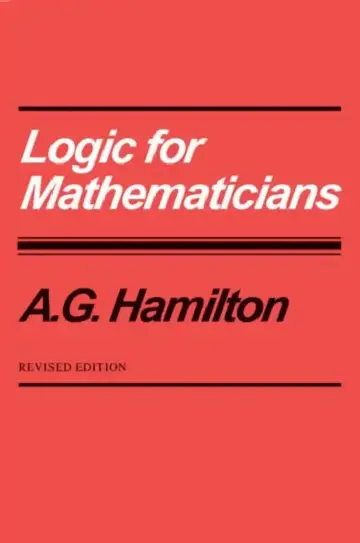 Cover of Logic for Mathematicians