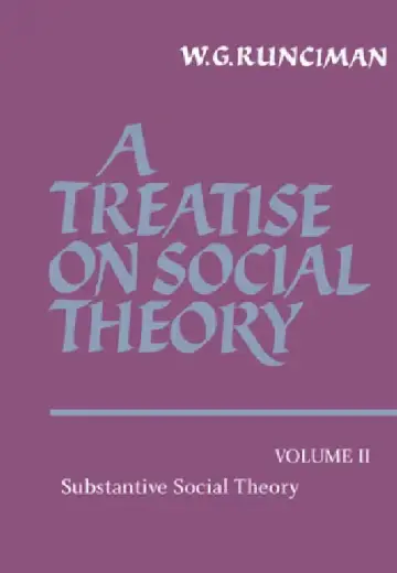 Cover of A Treatise on Social Theory