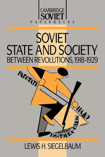 Cover of Soviet State and Society between Revolutions, 1918–1929