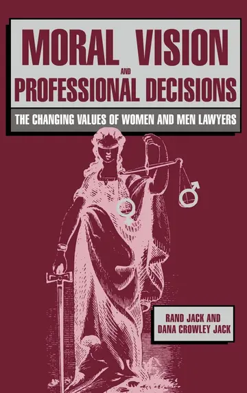 Cover of Moral Vision and Professional Decisions