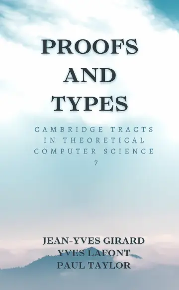 Cover of Proofs and Types