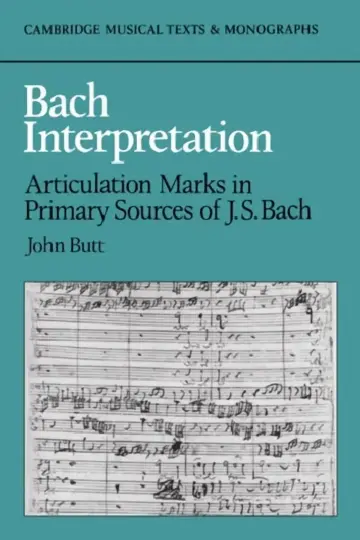 Cover of Bach Interpretation