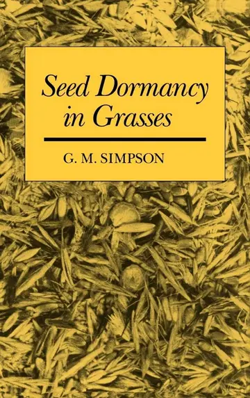 Cover of Seed Dormancy in Grasses