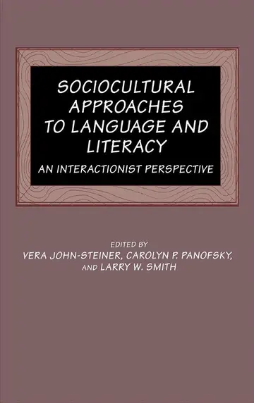 Cover of Sociocultural Approaches to Language and Literacy