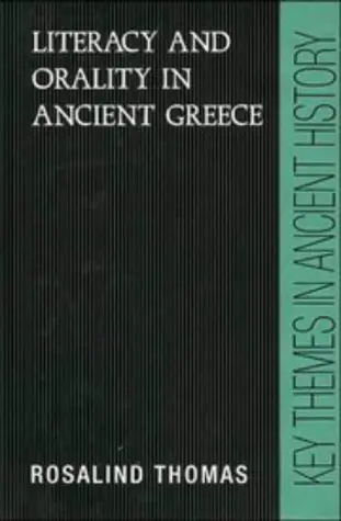 Cover of Literacy and Orality in Ancient Greece