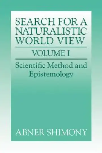 Cover of The Search for a Naturalistic World View