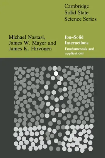 Cover of Ion-Solid Interactions