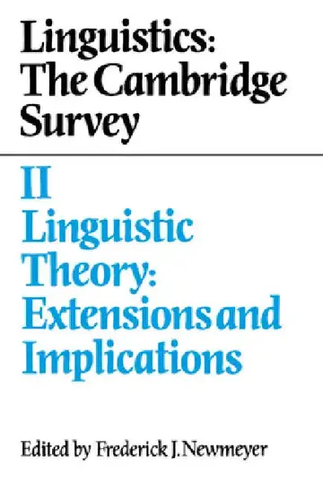 Cover of Linguistics