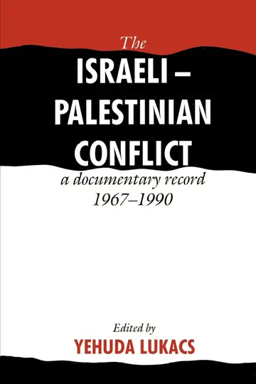 Cover of The Israeli-Palestiniam Conflict