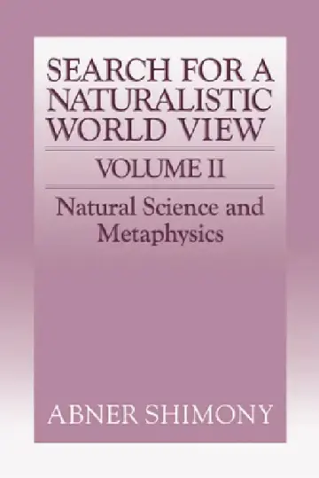 Cover of The Search for a Naturalistic World View