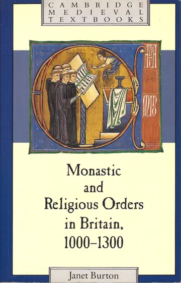 Cover of Monastic and Religious Orders in Britain, 1000–1300