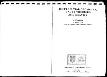 Cover of Differential Geometry, Gauge Theories and Gravity