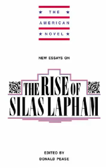 Cover of New Essays on the Rise of Silas Lapham
