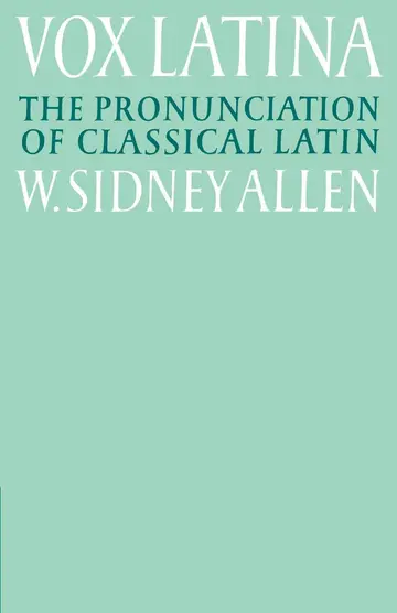 Cover of Vox Latina