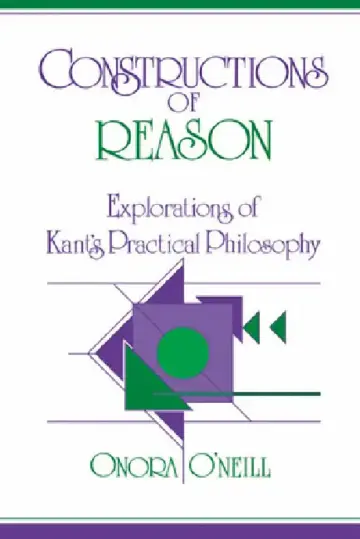 Cover of Constructions of Reason