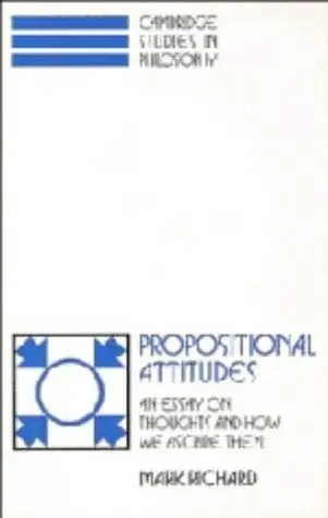 Cover of Propositional Attitudes