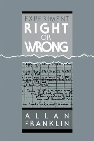 Cover of Experiment, Right or Wrong