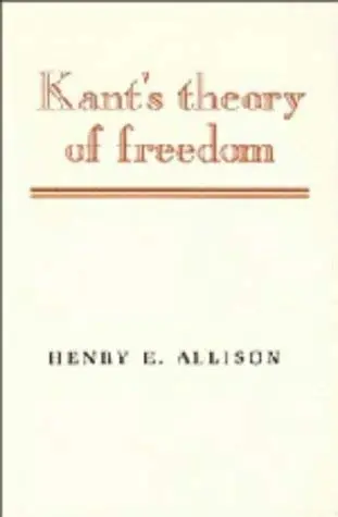 Cover of Kant's Theory of Freedom