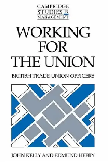 Cover of Working for the Union