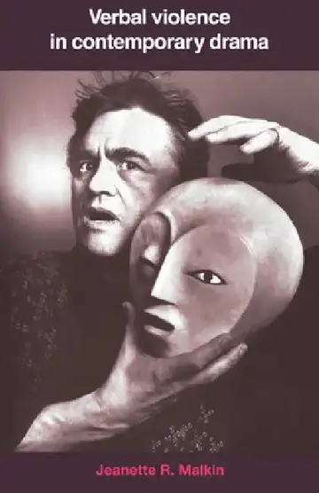 Cover of Verbal Violence in Contemporary Drama