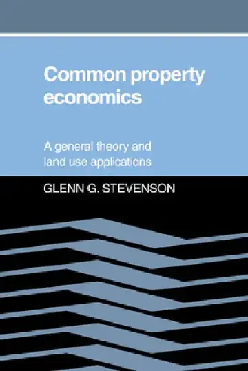 Cover of Common Property Economics