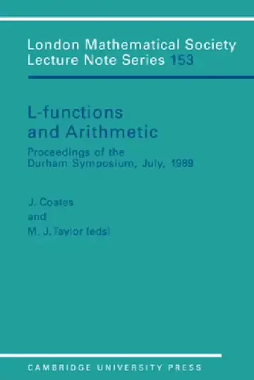Cover of L-Functions and Arithmetic