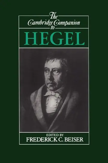 Cover of The Cambridge Companion to Hegel