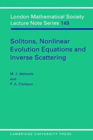 Cover of Solitons, Nonlinear Evolution Equations and Inverse Scattering