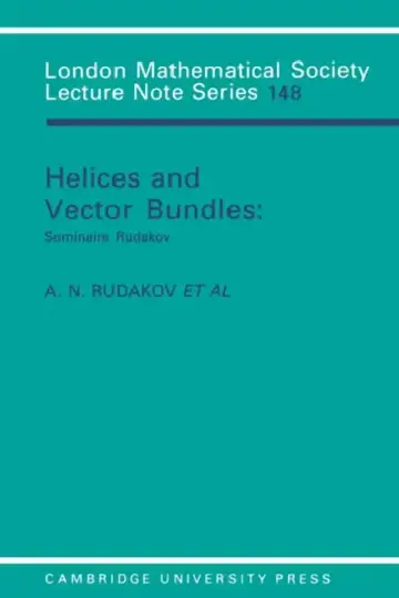 Cover of Helices and Vector Bundles