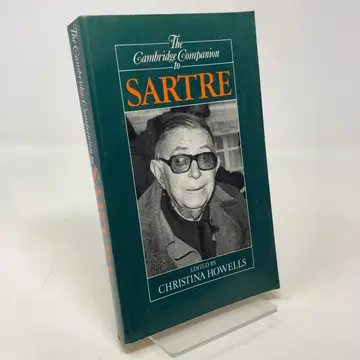 Cover of The Cambridge Companion to Sartre