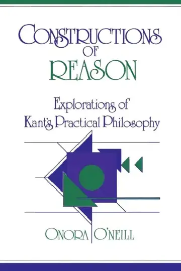 Cover of Constructions of Reason