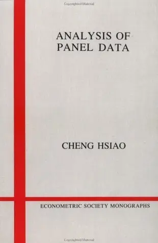 Cover of Analysis of Panel Data