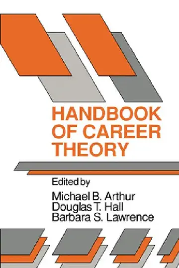 Cover of Handbook of Career Theory
