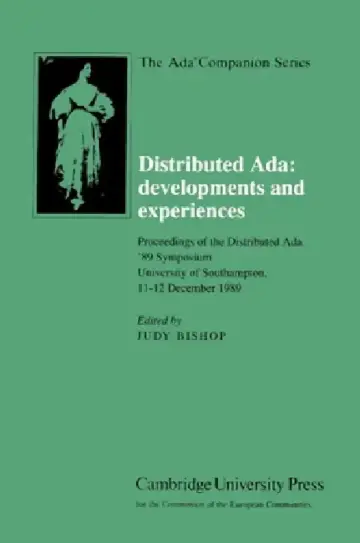 Cover of Distributed ADA