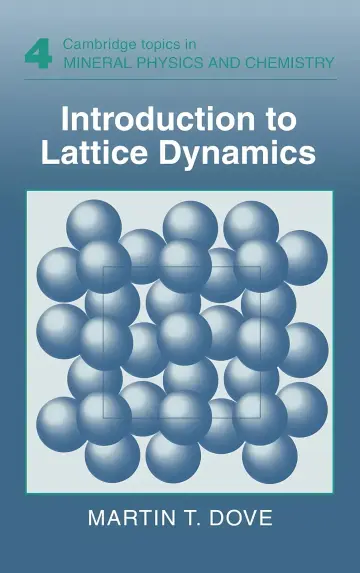 Cover of Introduction to Lattice Dynamics