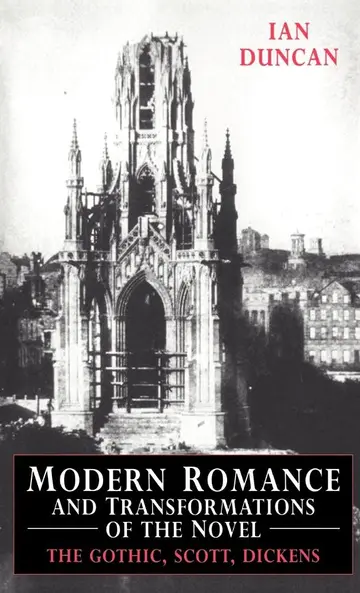 Cover of Modern Romance and Transformations of the Novel