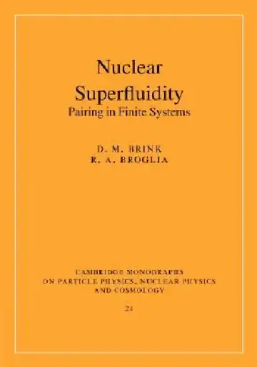 Cover of Nuclear Superfluidity