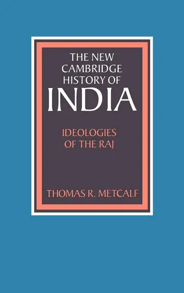 Cover of Ideologies of the Raj