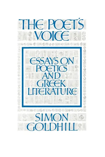 Cover of The Poet's Voice