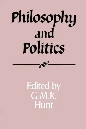 Cover of Philosophy and Politics