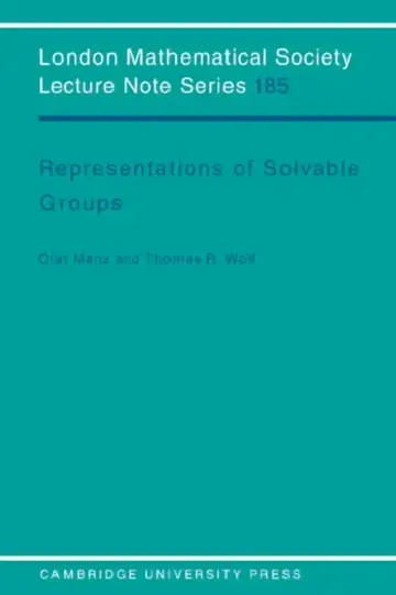Cover of Representations of Solvable Groups