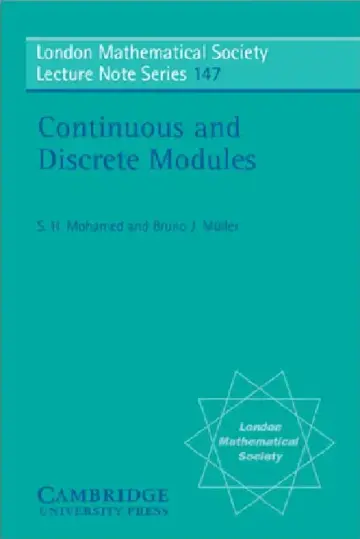 Cover of Continuous and Discrete Modules