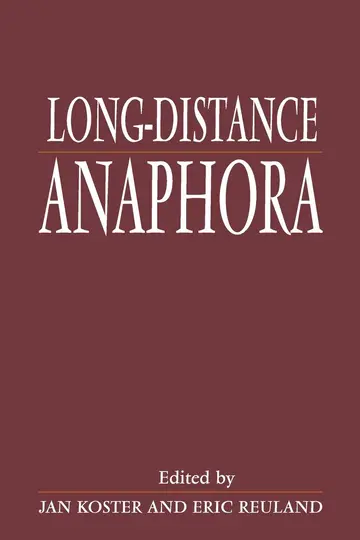 Cover of Long Distance Anaphora