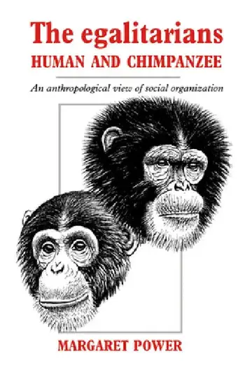 Cover of The Egalitarians - Human and Chimpanzee