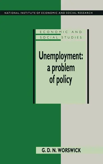Cover of Unemployment