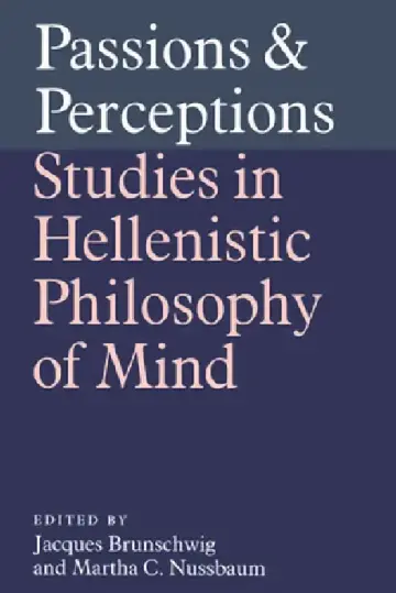 Cover of Passions and Perceptions